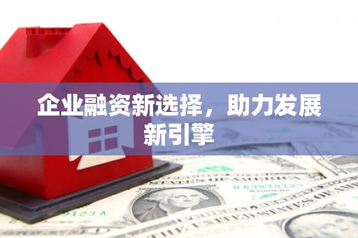 博望企业融资新选择，助力发展新引擎