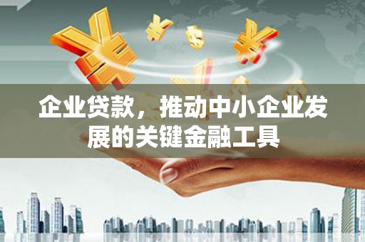 博望企业贷款，推动中小企业发展的关键金融工具