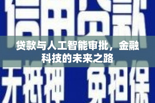 博望贷款与人工智能审批，金融科技的未来之路