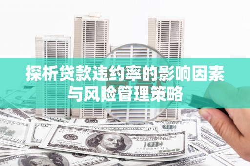 博望探析贷款违约率的影响因素与风险管理策略