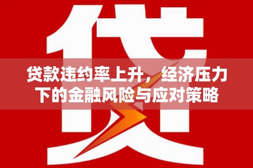 博望贷款违约率上升，经济压力下的金融风险与应对策略