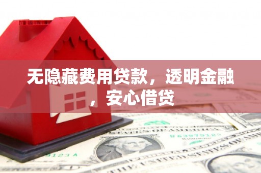 博望无隐藏费用贷款，透明金融，安心借贷