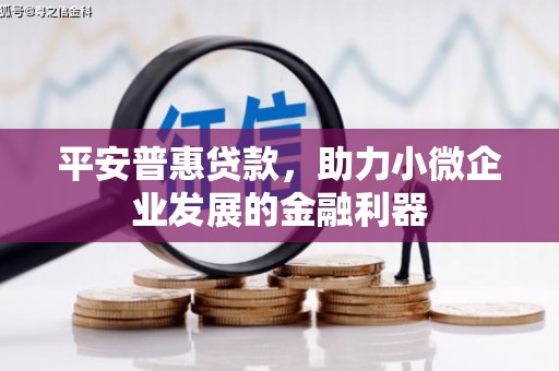 博望平安普惠贷款，助力小微企业发展的金融利器