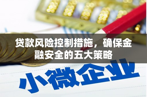 博望贷款风险控制措施，确保金融安全的五大策略
