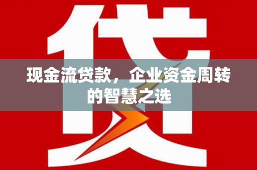 博望现金流贷款，企业资金周转的智慧之选