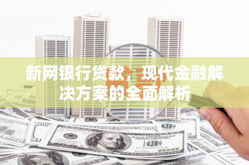 博望新网银行贷款，现代金融解决方案的全面解析