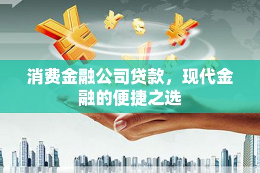 博望消费金融公司贷款，现代金融的便捷之选