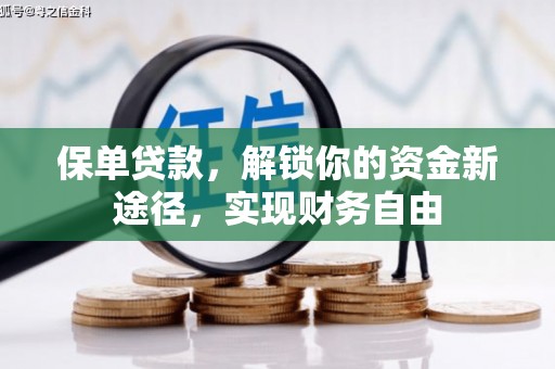 博望保单贷款，解锁你的资金新途径，实现财务自由