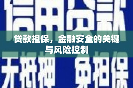 博望贷款担保，金融安全的关键与风险控制