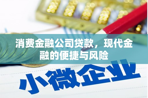 博望消费金融公司贷款，现代金融的便捷与风险